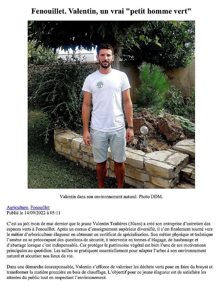 Article de presse Elag'Arbres 31